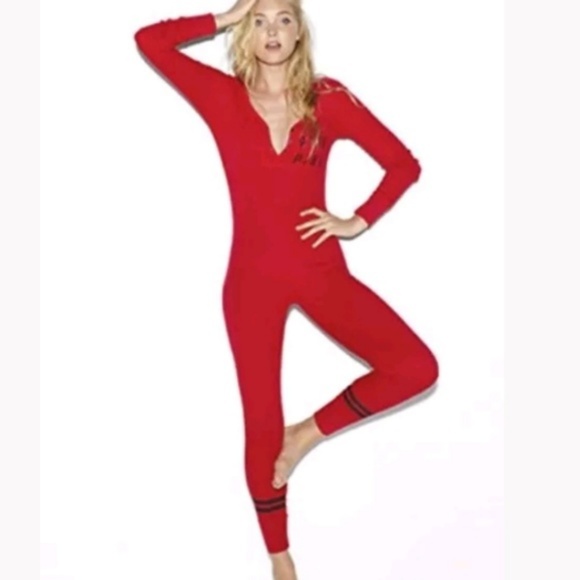 PINK Victoria's Secret Other - RARE Victoria's Secret Love Pink Onesie Pajamas